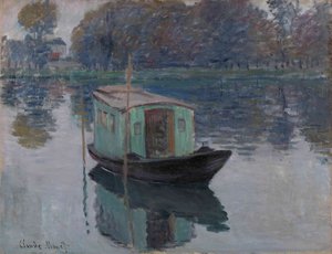 De Studio Boot Le bateau-atelier, 1874