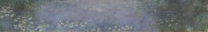 De waterlelies - Boomreflecties door Claude Monet