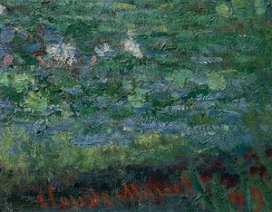 De Waterlelievijver: Groene Harmonie door Claude Monet