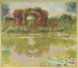 De bogen van rozen, Giverny