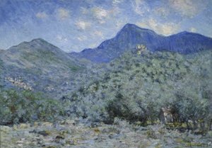 Valle Buona, nabij Bordighera door Claude Monet