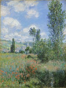 Uitzicht op Vetheuil