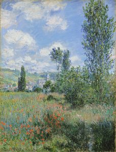 Uitzicht op Vétheuil