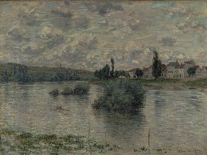 Uitzicht op de Seine, Lavacourt, 1880