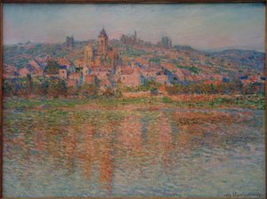 Vétheuil in de zomer