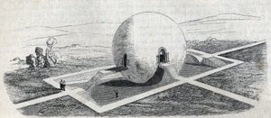 Project van een boerderijwachthuis door Claude Nicolas Ledoux (1736-1806). door Claude Nicolas Ledoux