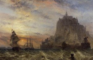 Mont St. Michel, Normandië