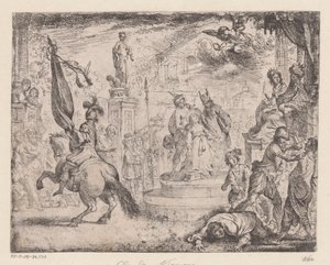 Martelaarschap van de heilige Catharina door Claude Vignon