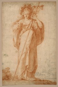 De Cumaeïsche Sibylle, c.1630 door Claude Vignon