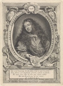 Portret van de schilder Petrus Paulus Sevin van Tours