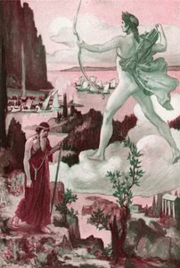 Illustratie voor de Ilias van Homerus door Clement Goutier