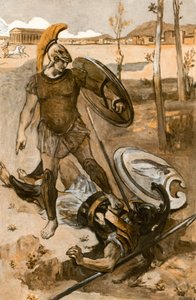 Illustratie voor de Ilias door Homerus door Clement Goutier