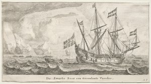 Verschillende Schepen en Zichten van Amsterdam (Verscheÿde Schepen en Gesichten van Amstelredam), Deel II: De Zwarte Beer, een Groenlandse Walvisvaarder