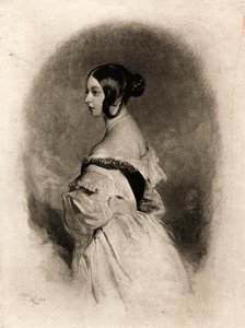 Koningin Victoria op twintigjarige leeftijd door Cockerell