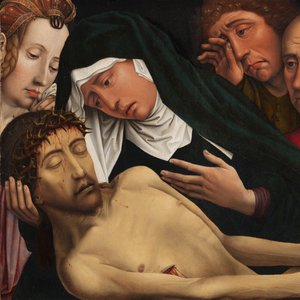De Bewening van Christus door Colijn de Coter