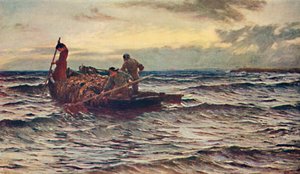 Hun enige oogst, ca. 1875, 1904