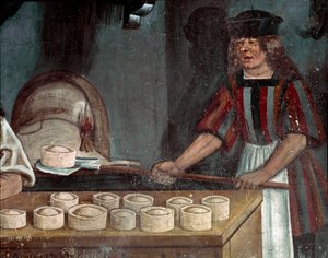De bakkerswinkel, (detail)