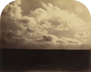 Een sterke bries, vliegende wolken,c. 1863 (foto)