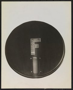 Feaster Film Feed Machine voor fonograafplaten, uitgesneden of gemaskeerd om een lege achtergrond te produceren