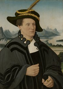 Portret van Friedrich Rorbach