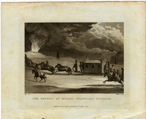 De keizerin van Rusland reist door het land, 1784
