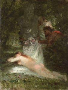 De slaap van de nimf