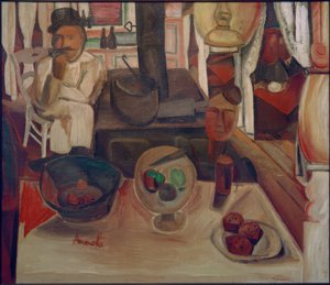 De friettent door Constant Permeke