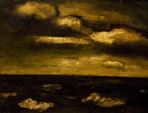 Zeegezicht, door Constant Permeke