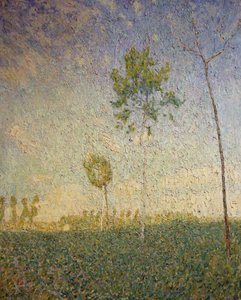 Landschap in de lente door Constant Permeke