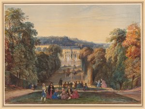 In het Park van Saint Cloud, 1800s