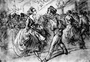 Op het Bal, 19e eeuw, 1930