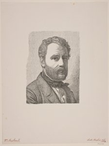 Portret van Wilhelm Marstrand door Constantin Hansen