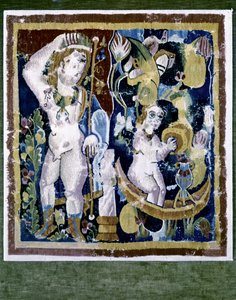 Koptische kunst: Dionysos, c.395-641 door Coptic Coptic