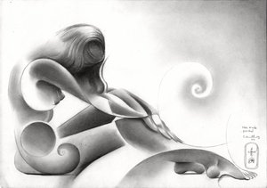 Elegante abstracte figuur