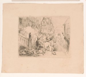 Frans Hercules van Anjou uit Antwerpen verjaagd door Corneille Seghers