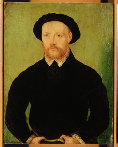 Man met een Rode Baard door Corneille de Lyon