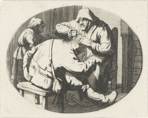 Figuren met luizenkam door Cornelis A. Hellemans