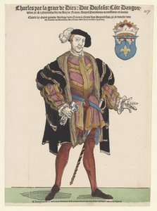 Portret van Karel van Orléans door Cornelis Anthonisz. (manner of)