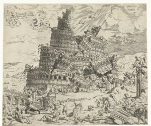 Val van de toren van Babel