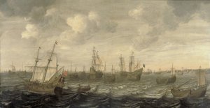 De Nederlandse haringvloot onder zeil