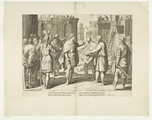 Karel V laat een klooster bouwen, 1555, nr. 8