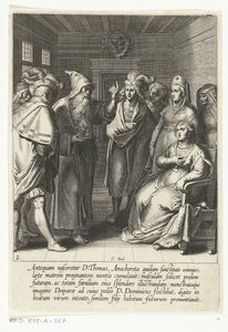 Voorspelling aan de moeder van Thomas van Aquino