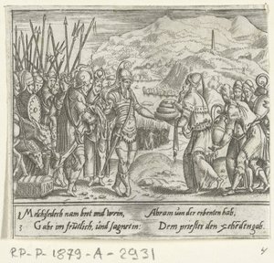 Abraham en Melchisedek