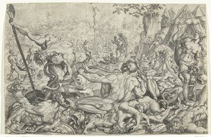 Gifslangenplaag en de koperen slang door Cornelis Bos