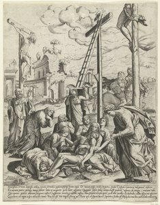 Kruisafneming door Cornelis Bos