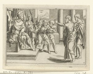 Paulus maakt Elymas blind