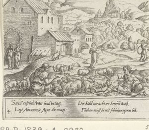Sara verstoot de zwangere Hagar (Het leven van Abraham)