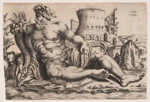 De Nijl door Cornelis Bos