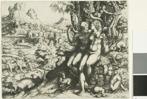 Adam en Eva en de Verdrijving uit het Paradijs