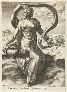 Napaea door Cornelis Cort